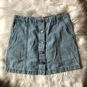Forever 21 denim skirt